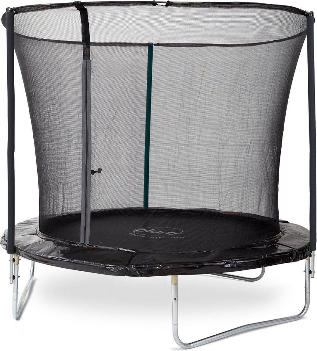 Plum Fun Trampoline met veiligheidsnet - 244 cm - Zwart