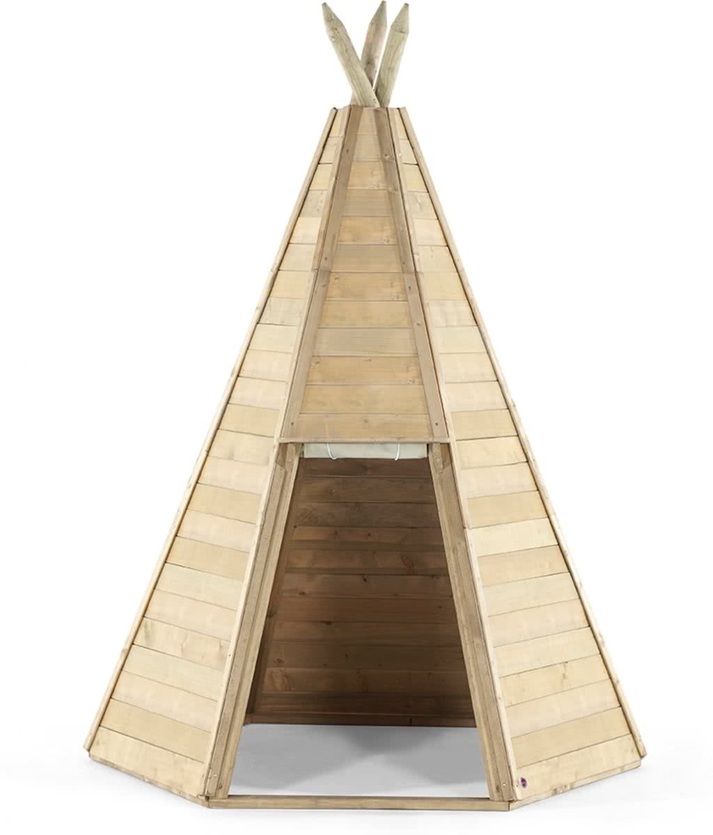 Plum Great Wooden Teepee Hideaway - Speelhuis - 150 x 150 x 230 cm