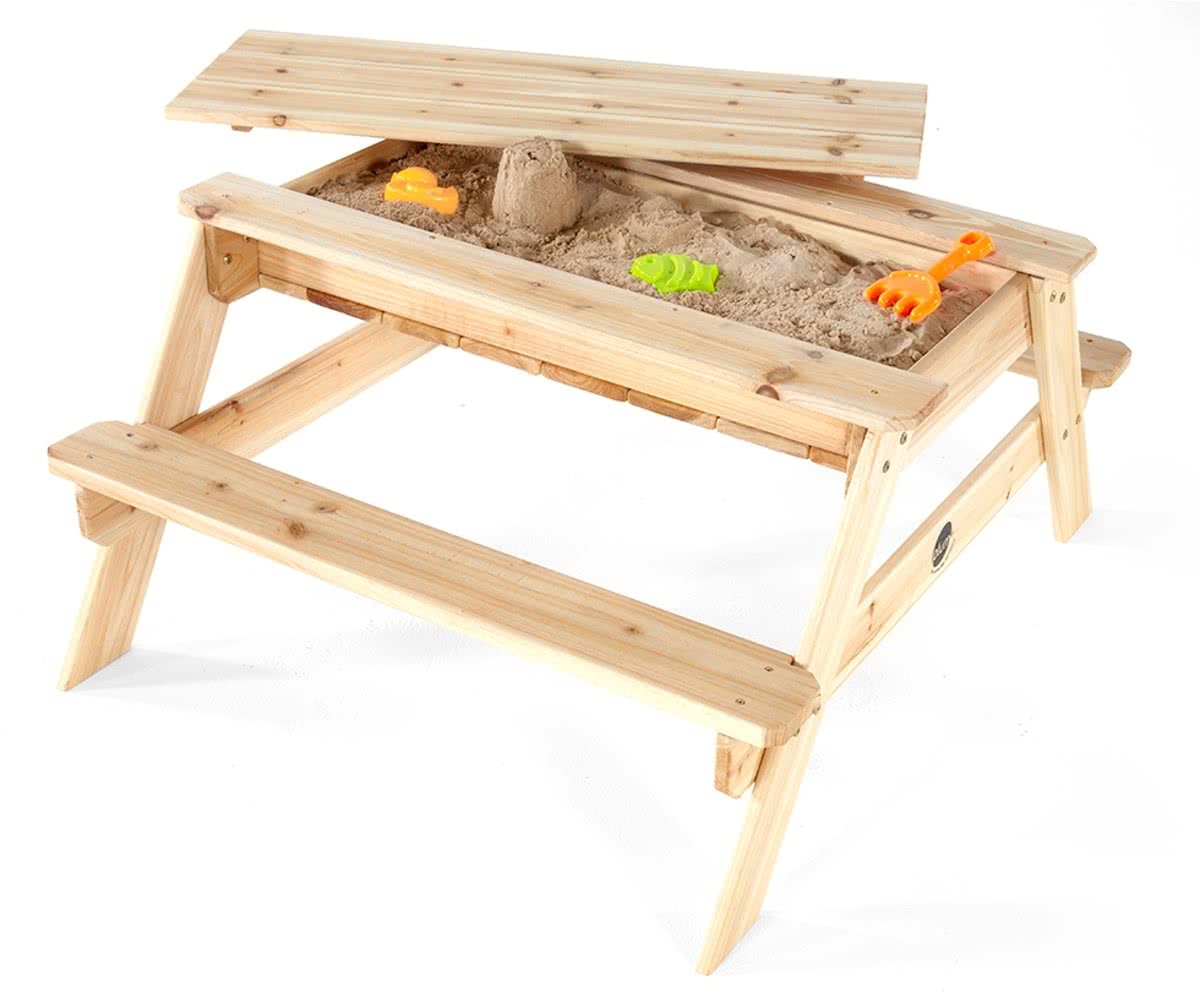 Plum houten zand & picknicktafel