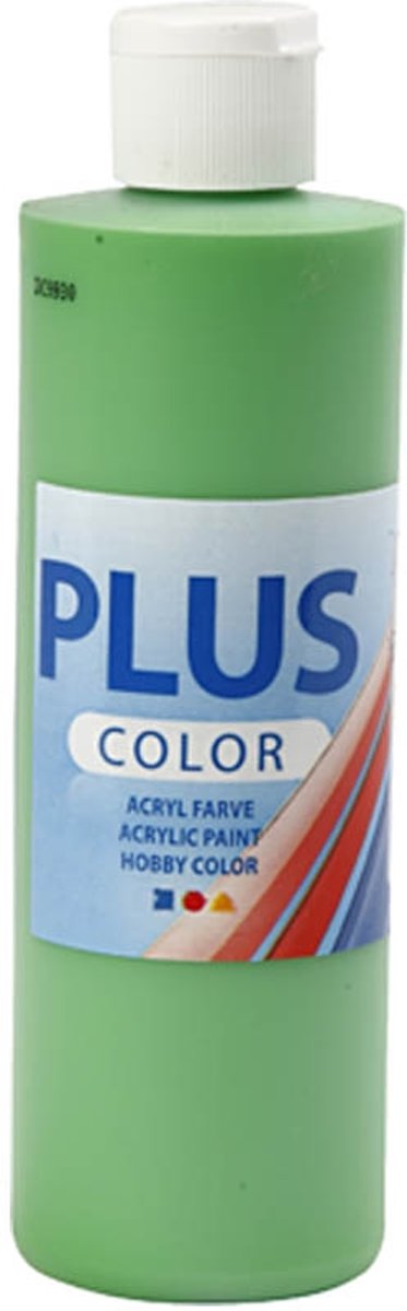 Plus Color Acrylverf - Verf - 250 ml - Bright Green