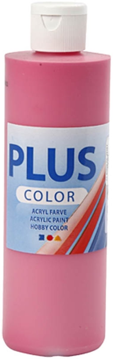 Plus Color Acrylverf - Verf - 250 ml - Fuchsia