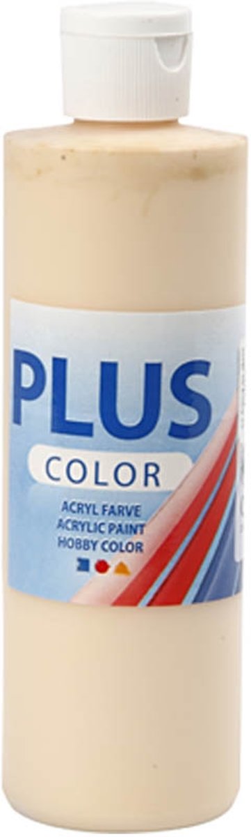 Plus Color Acrylverf - Verf - 250 ml - Ivory