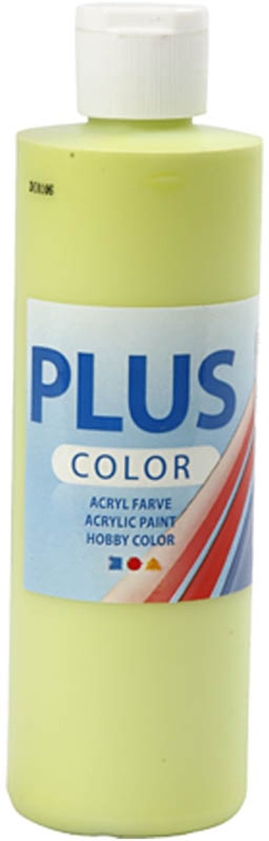 Plus Color Acrylverf - Verf - 250 ml - Lime Green