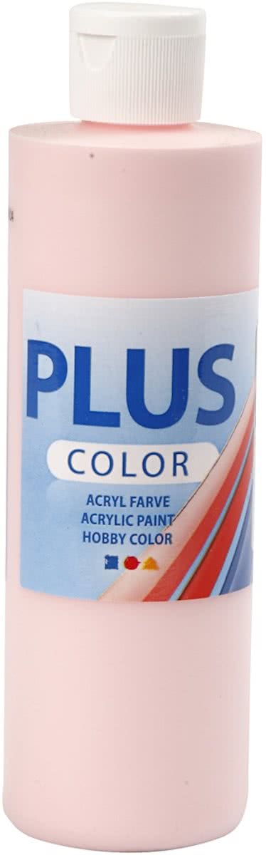 Plus Color Acrylverf - Verf - 250 ml - Soft Pink