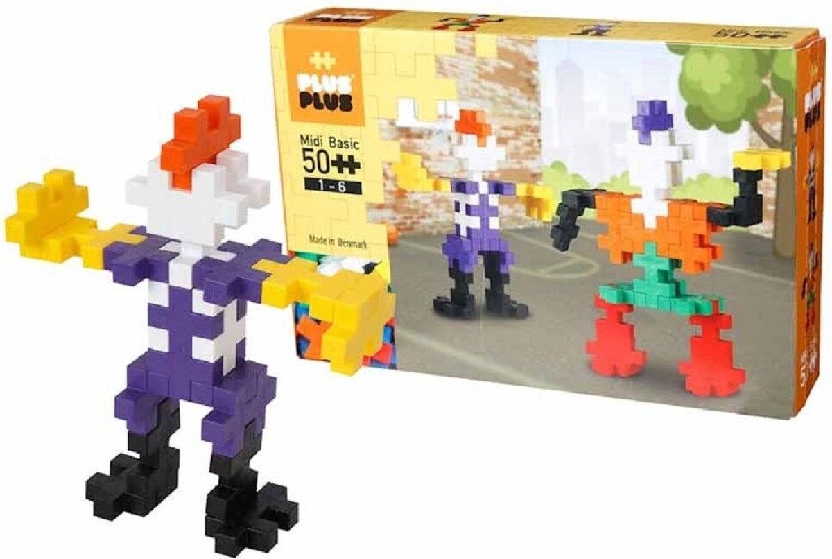Plus-Plus Big - Constructiespeelgoed - 50 stuks (3215)