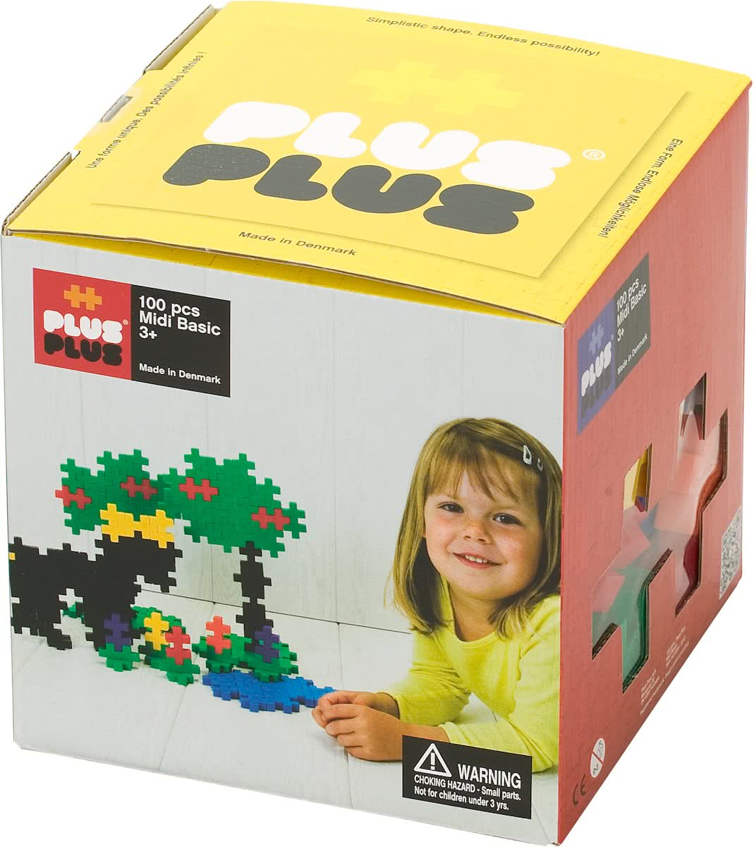 Plus-Plus Midi Basic, 100 stuks - Constructie blokken