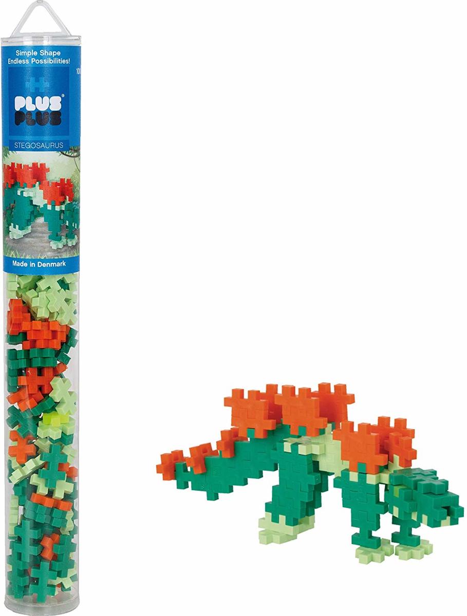 Plus-Plus Mini - Koker Stegosaurus - 100 stuks