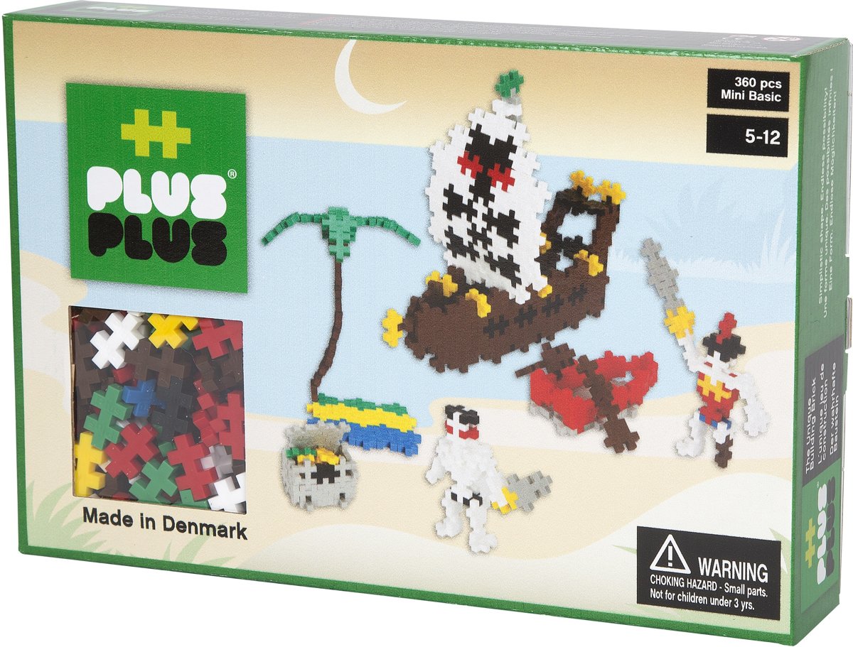 Plus-Plus Mini Basic - Piraten - 360 stuks