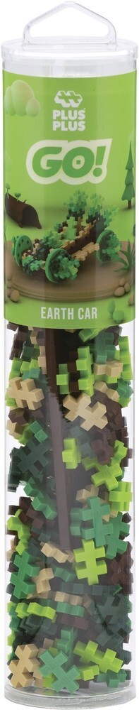 PlusPlus tube auto aarde: 200 stuks 4290