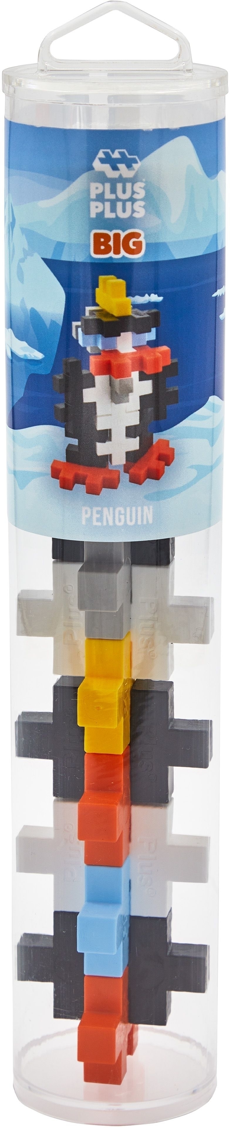 PlusPlus tube pinguin big: 15 stuks 3410