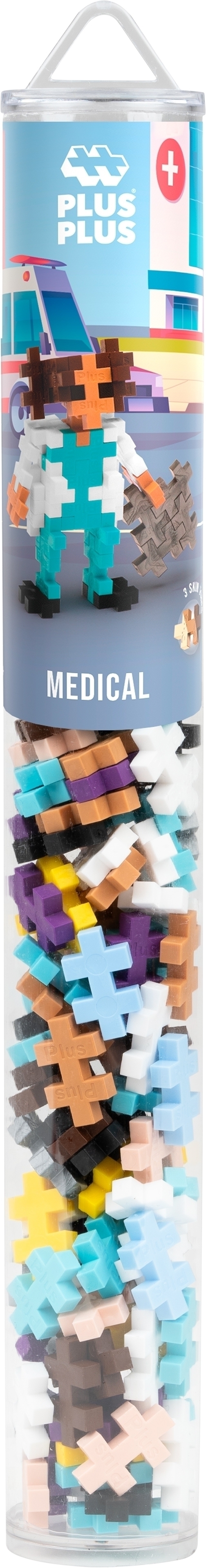 PlusPlus tube ziekenhuis: 100 stuks 4295