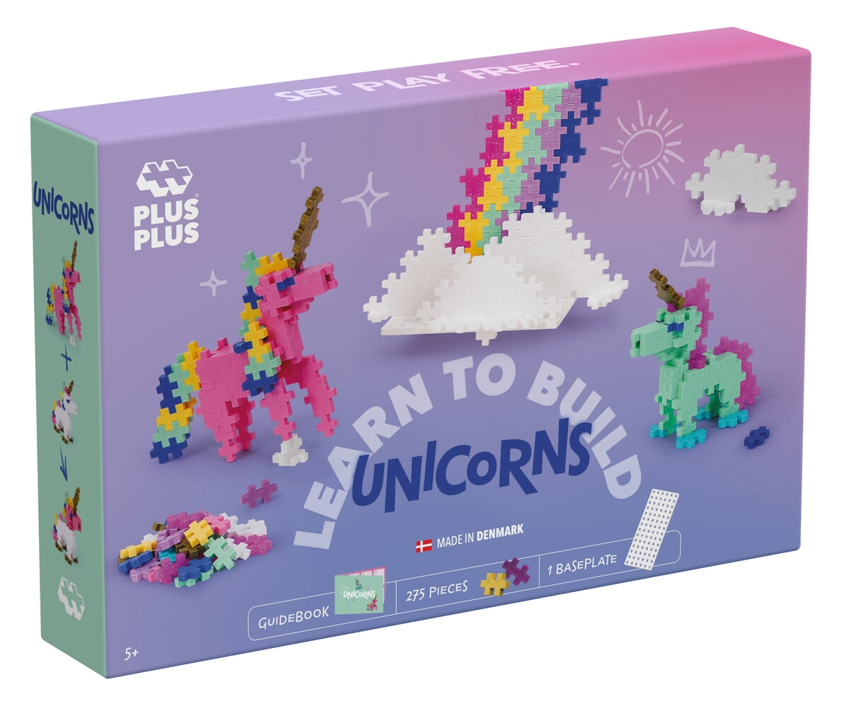Plusplus Learn to Build eenhoorn Plus-Plus: 275 stuks 3908