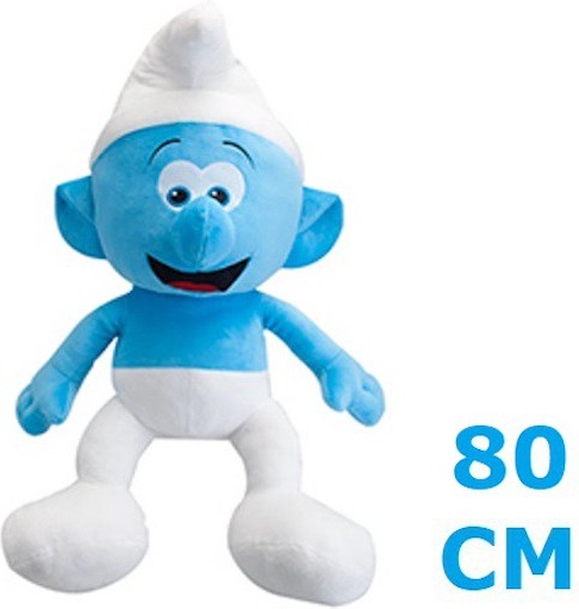 De smurfen - knuffel Smurf XL - 80 cm - plush
