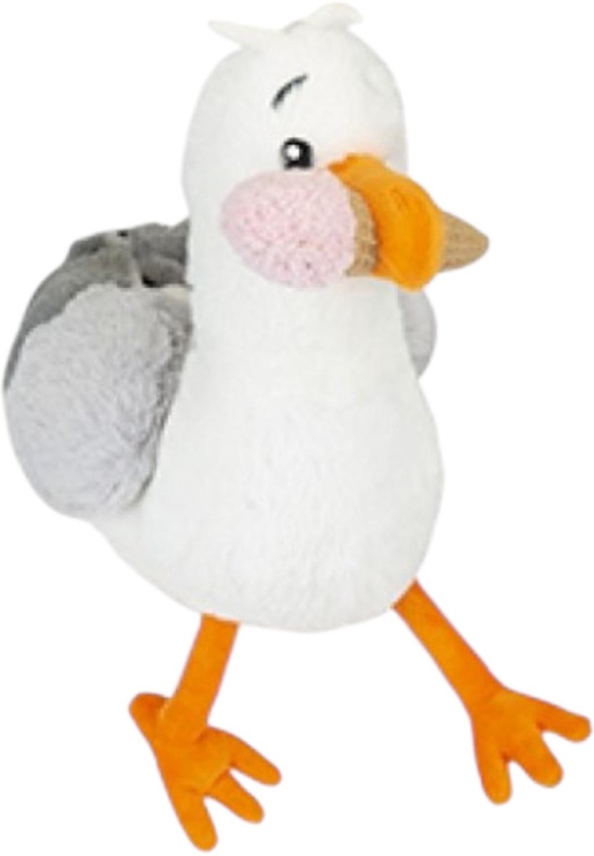 Gully de Zeemeeuw knuffel - Met ijsje - 30 cm - Pluche