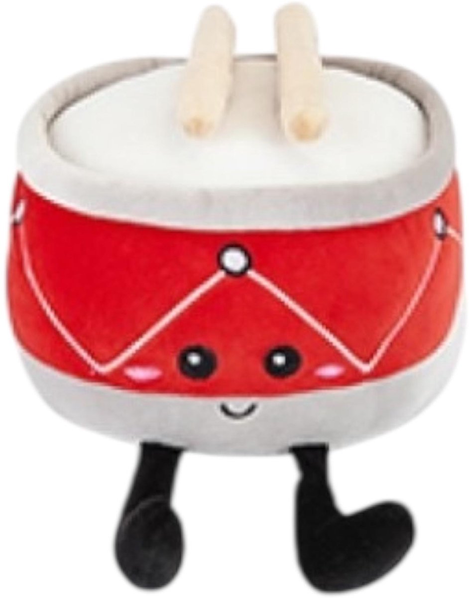 Softlings Tunies - Beats de Trommel knuffel - 12 cm - Pluche