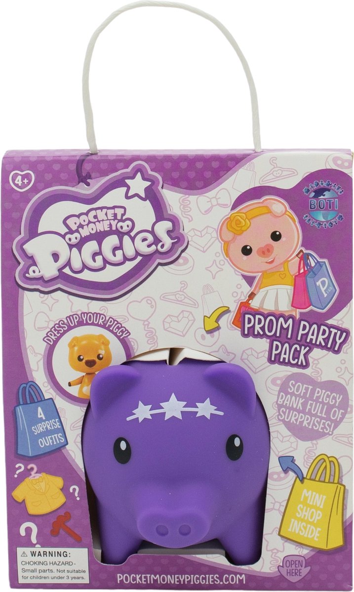 Pocket Money Piggies - Prom Party Pack
