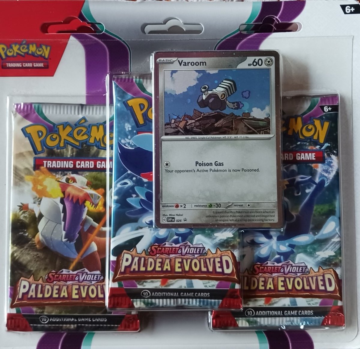 POKEMON PALDEA EVOLVED CARD GAME