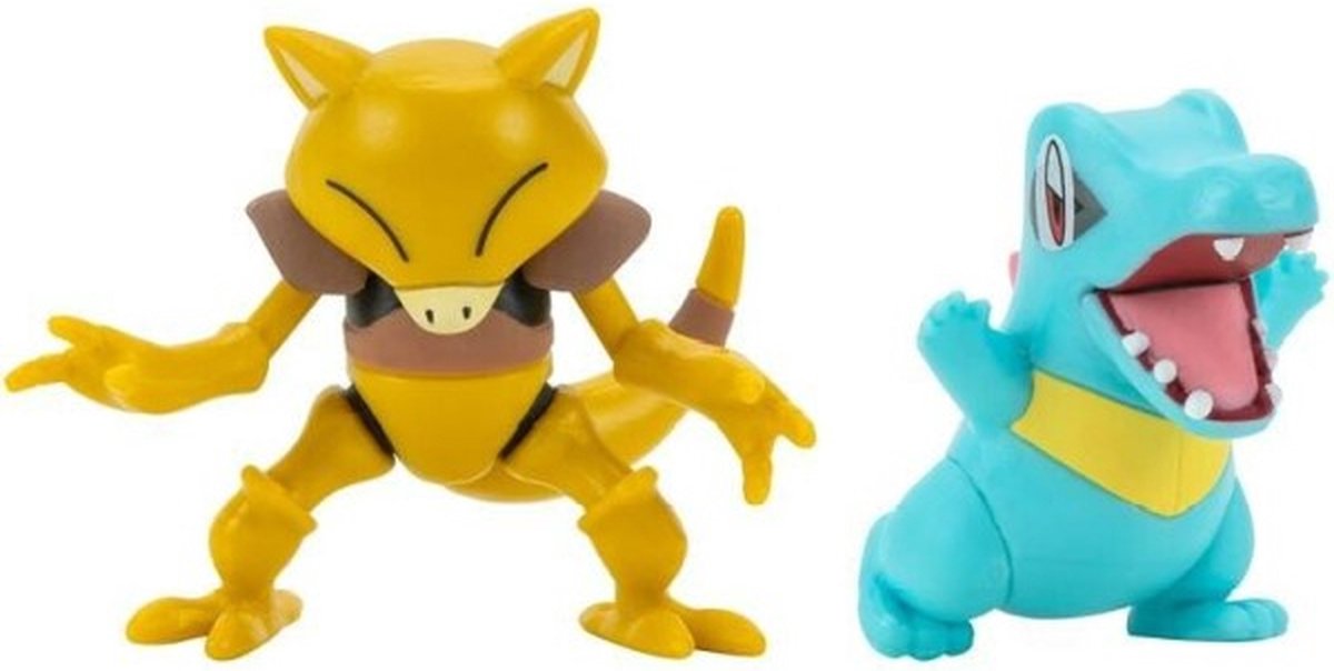 Pokemon Battle Figure Pack – Totodile + Abra