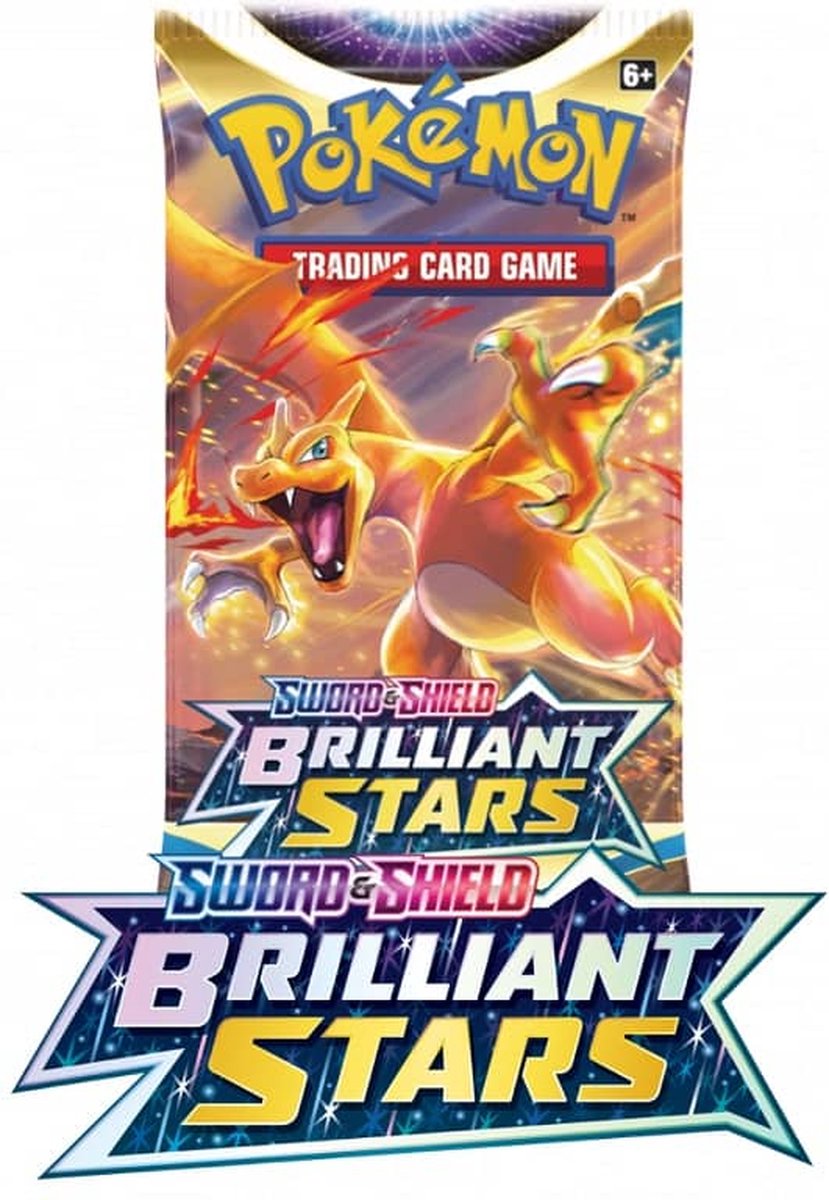Pokemon  Boosterpack - Brilliant Stars- 1 pakje a 10 kaarten