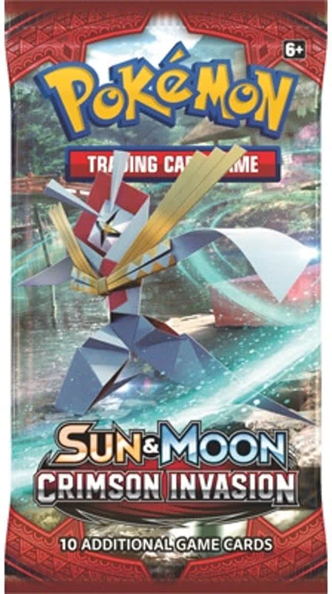 Pokemon Sun & Moon Crimson Invasion Booster Pack