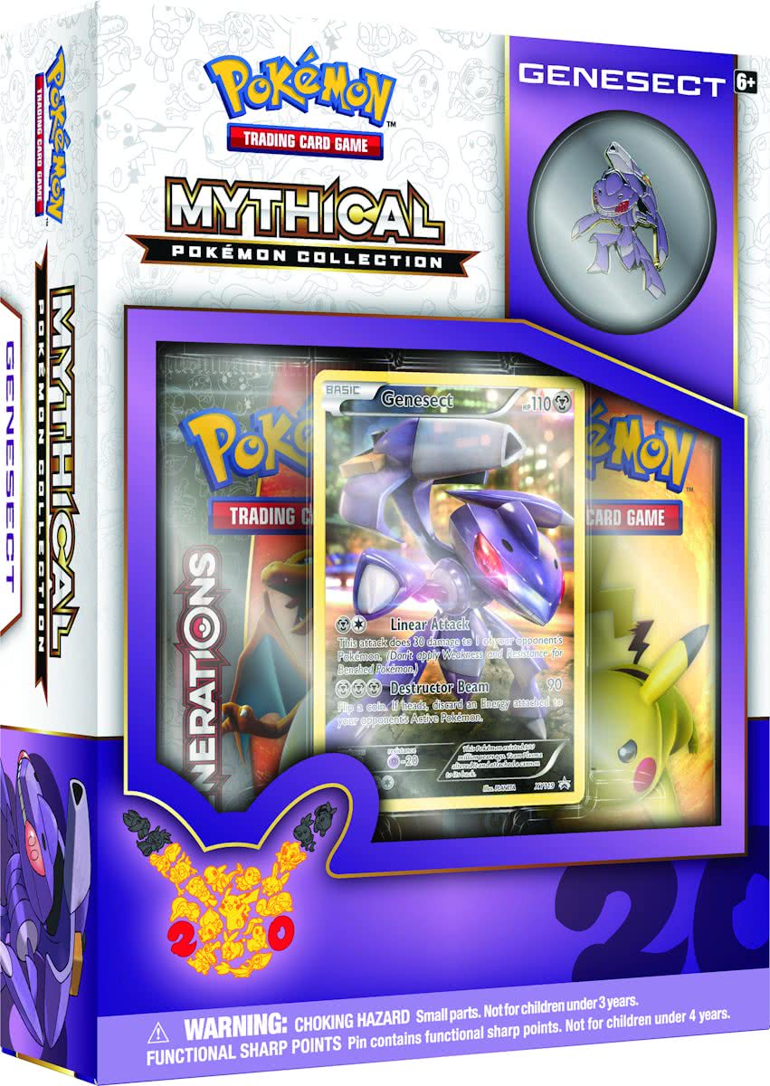 Pokémon 20th Anniversary  Mythical Collection Genesect