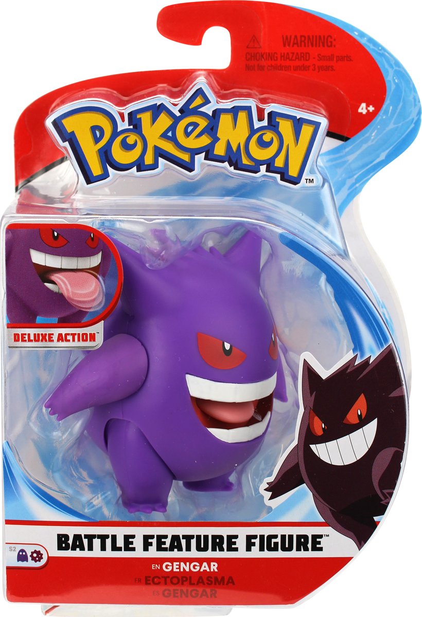 Pokémon Battle Feature Speelfiguur - Gengar 11 Cm