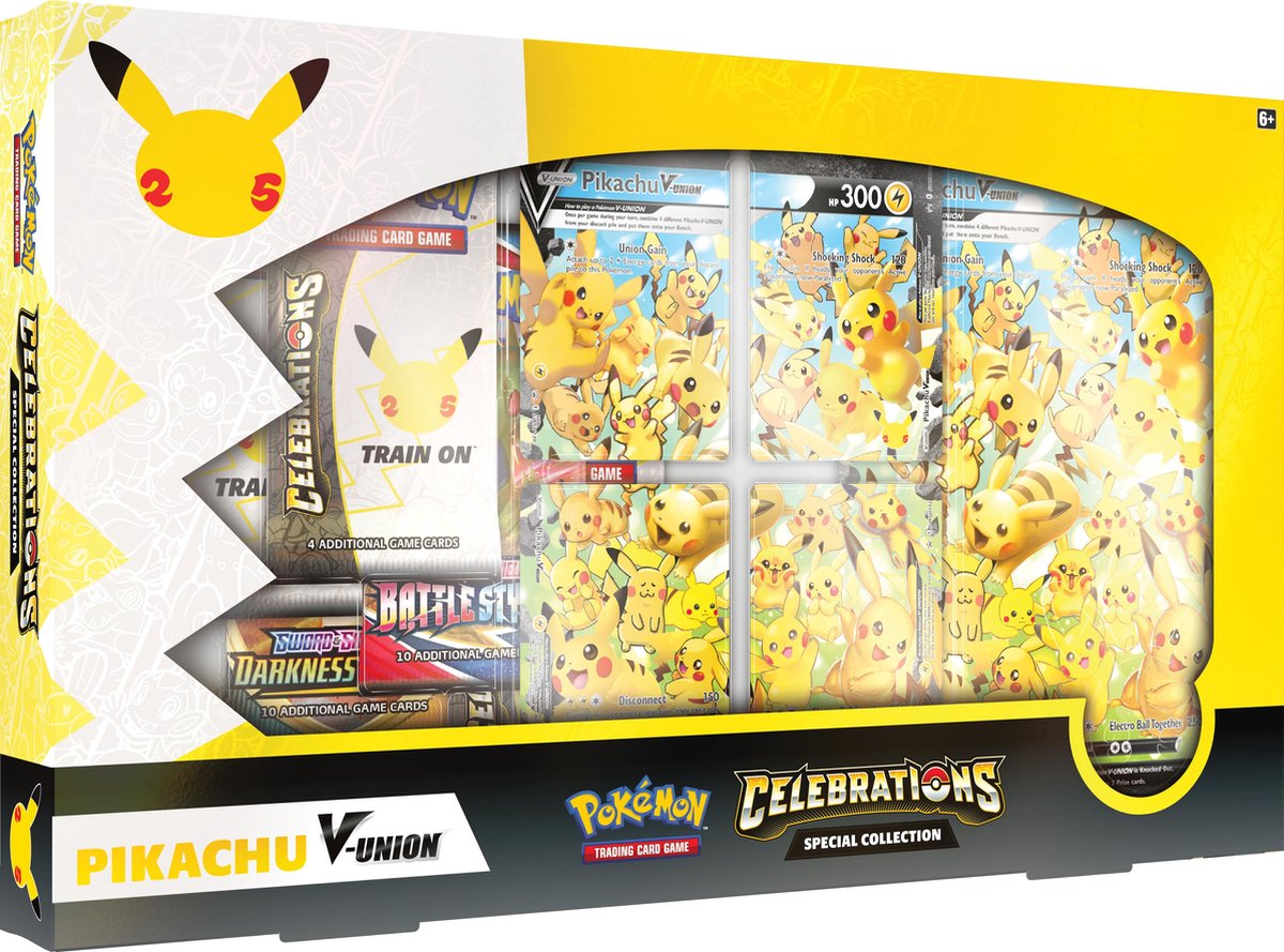   Celebrations Pikachu V Union Special Collection Box -   Kaarten
