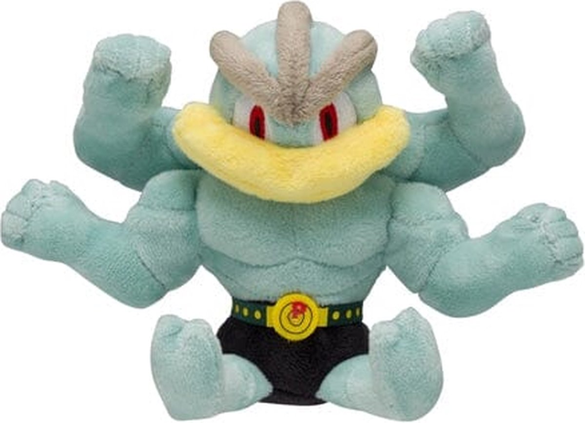 Pokémon Machamp Sitting Cuties Plush