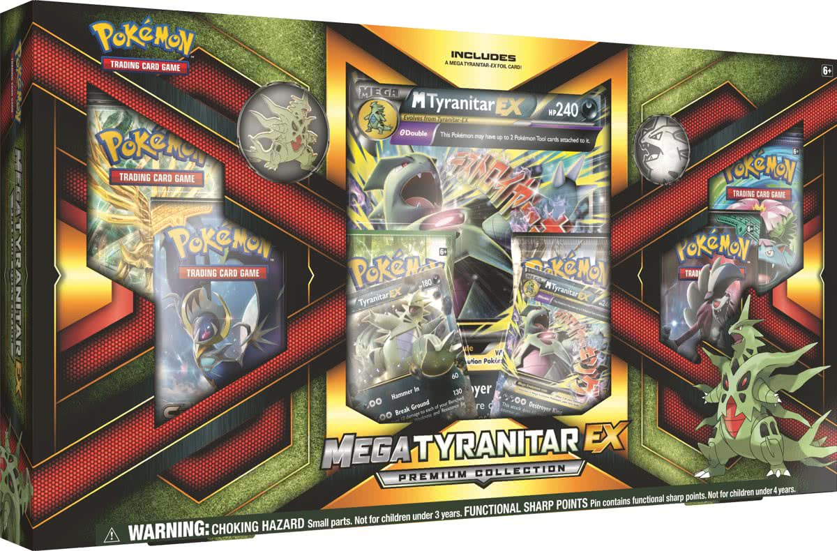 Pokémon Mega Tyranitar-EX Premium Collection - Pokémon Kaarten