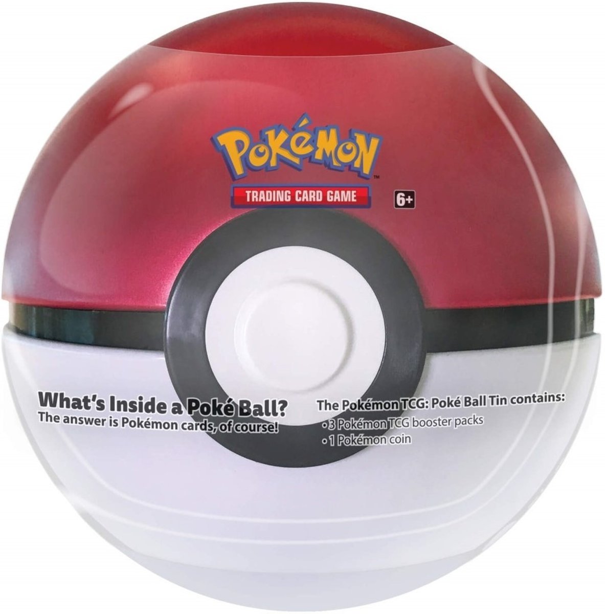 Pokémon Pokéball Rood Wit 11 Cm