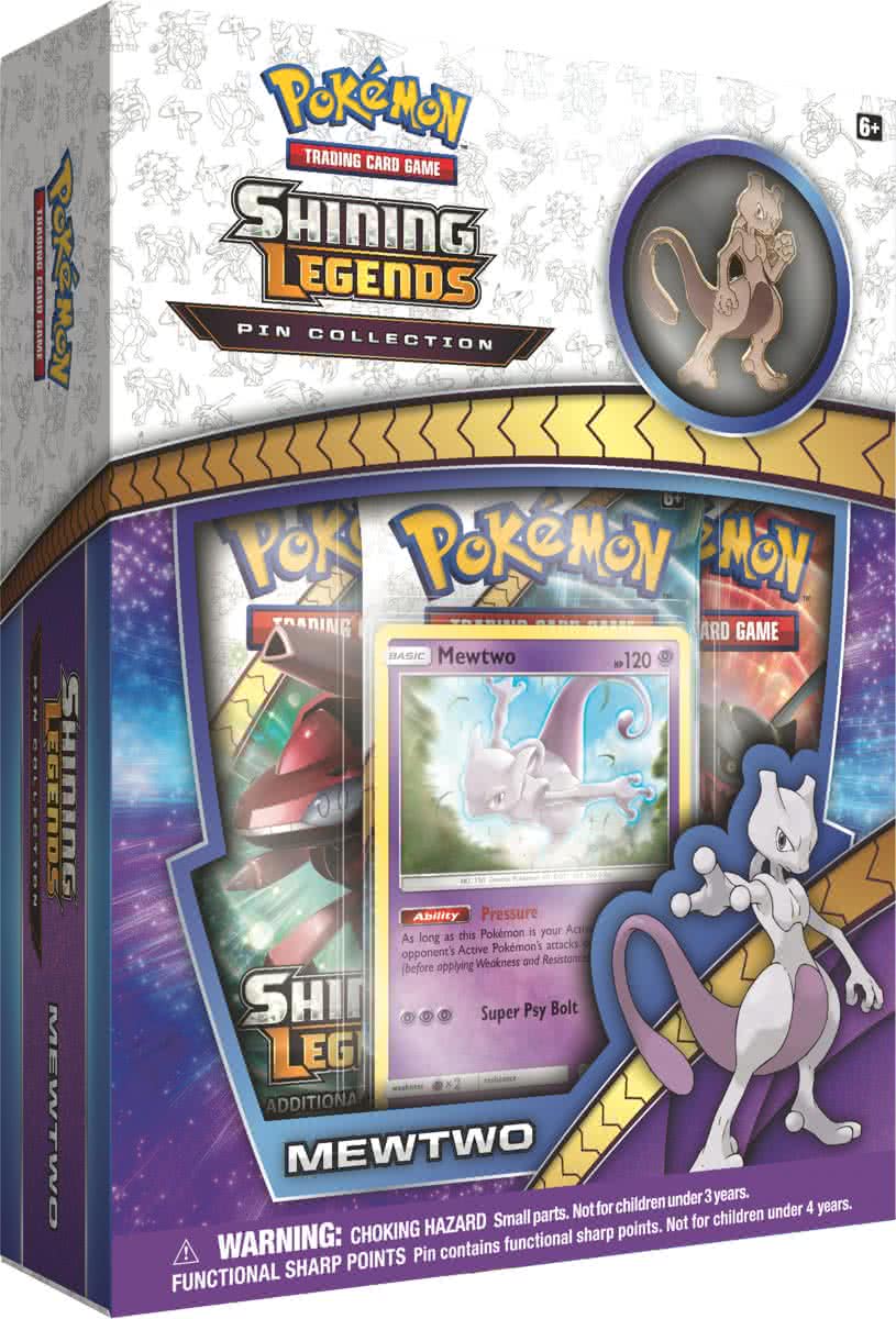 Pokémon Shining Legends Mewtwo Pin Collection