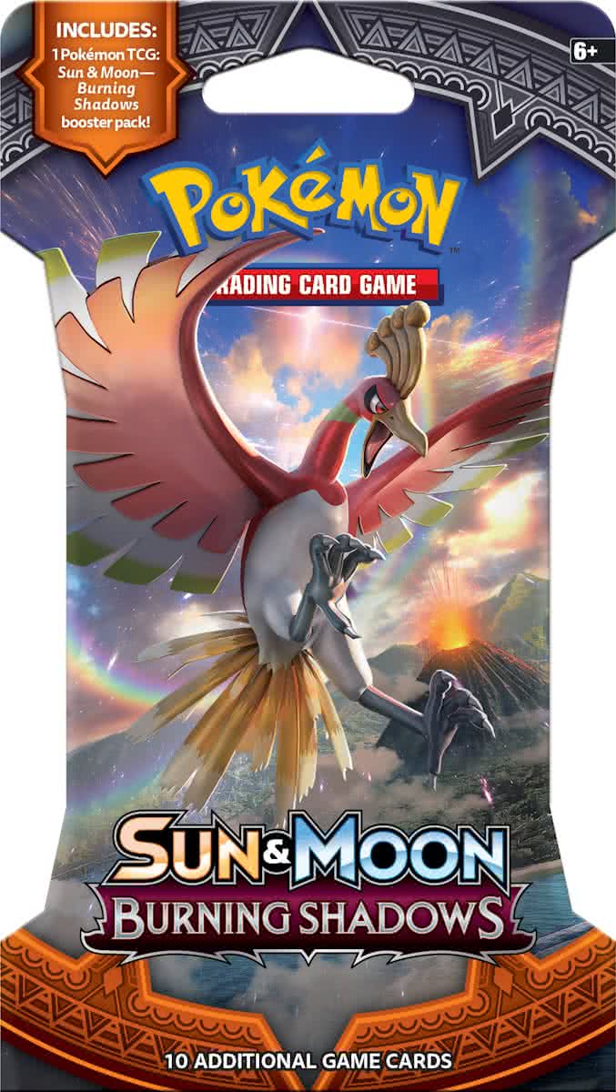 Pokémon Sun & Moon Burning Shadows Sleeved Booster - Pokémon Kaarten