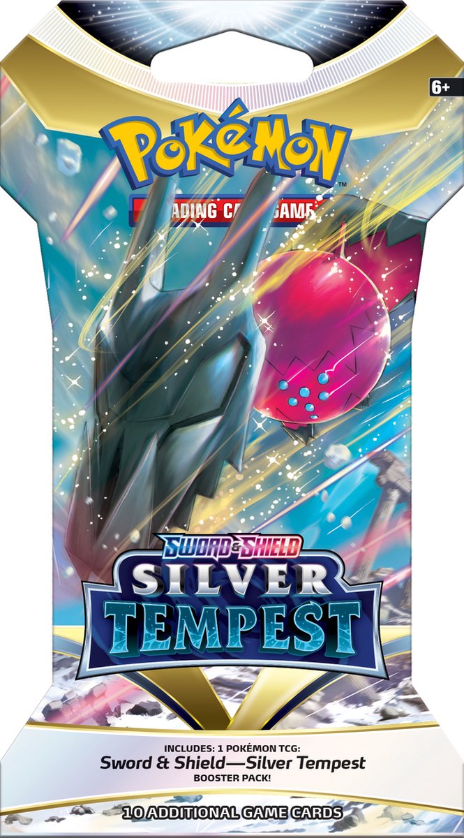 Pokémon Sword & Shield: Silver Tempest Sleeved Booster - Pokémon Kaarten