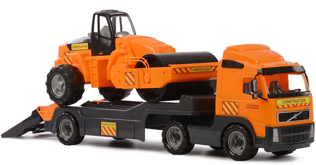   Volvo Vrachtwagen met Wals