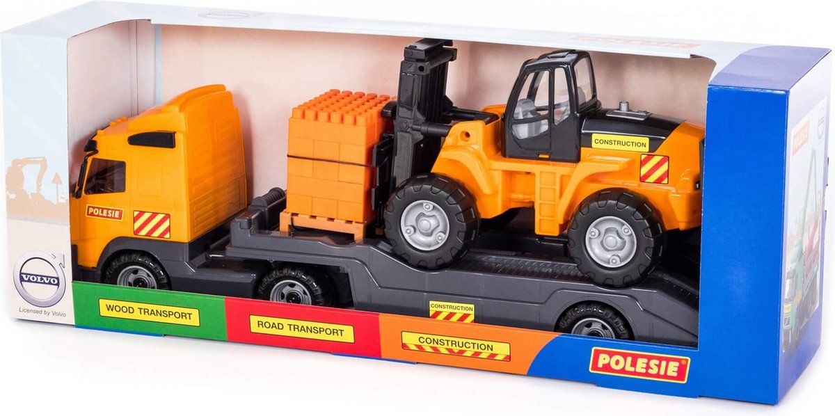Volvo Tow Truck met Heftruck 2-delig
