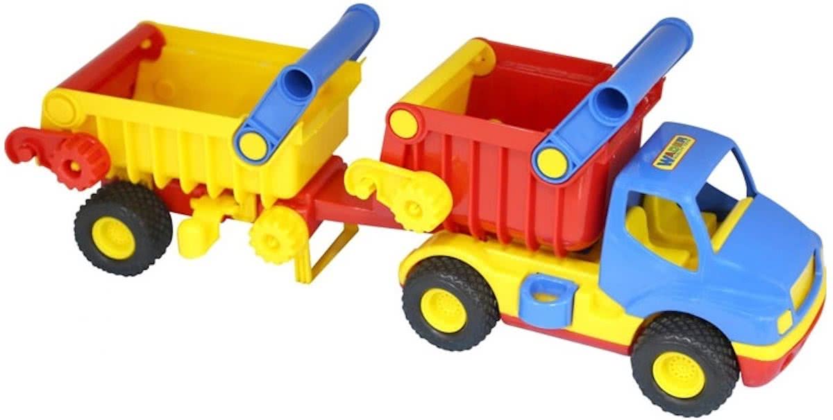 Wader Kiepwagen met Aanhanger