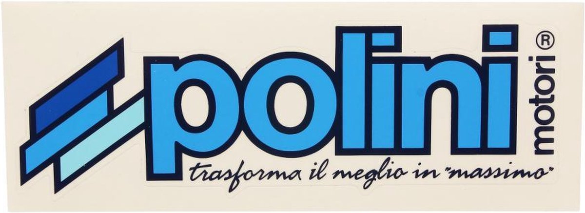 sticker stickers polini voor bromfiets mbk 50 88 2060 t/m 2002 nieuw