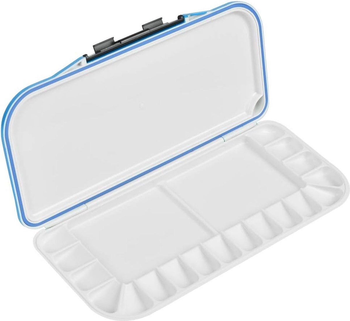 PolkaHome ® Compact Opvouwbaar Verfpalet voor Diverse Verftechnieken, Ideaal voor Reizen en Cadeaus