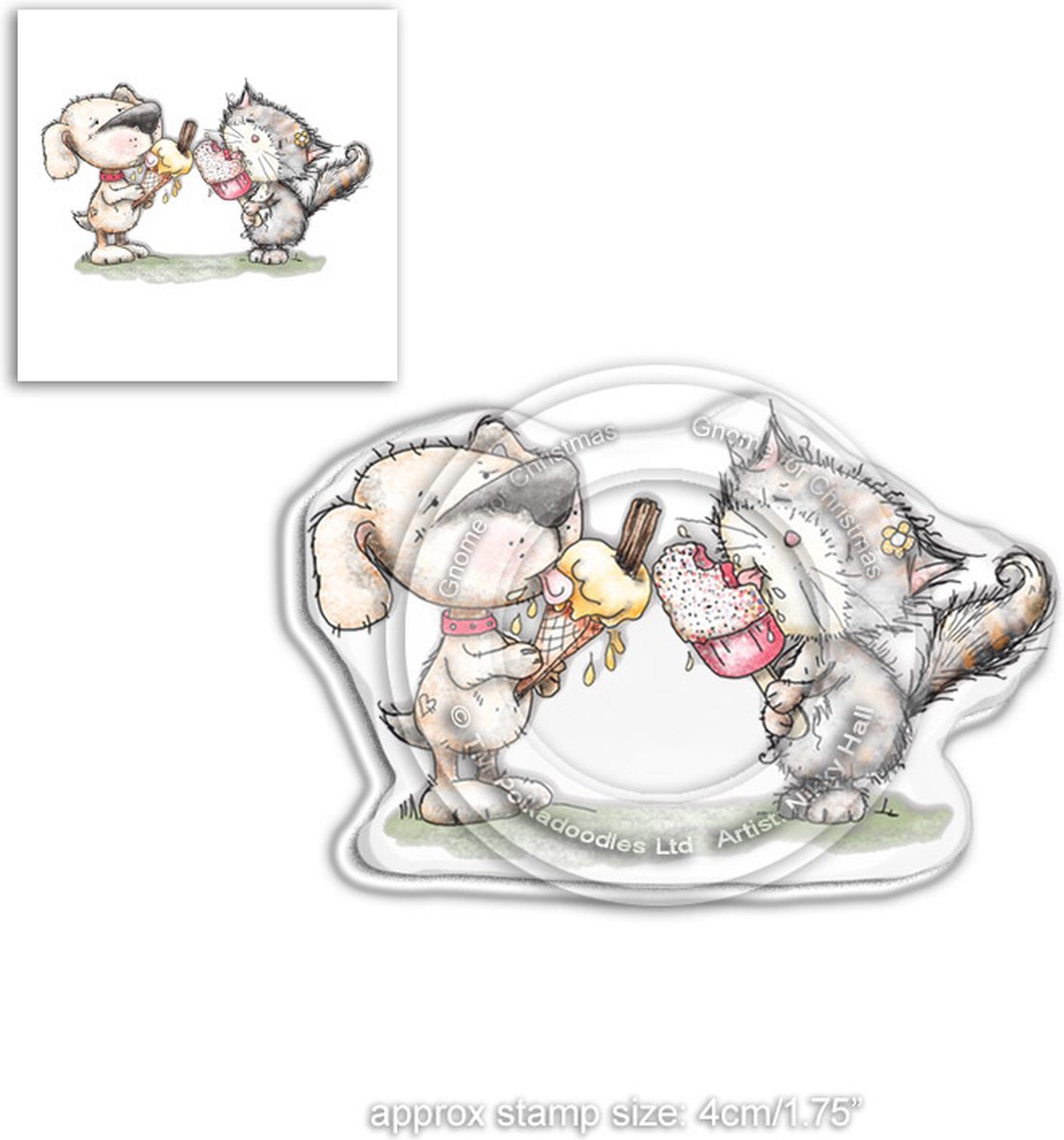 Horace & Boo Delicious Day Clear Stamp (PD7865)