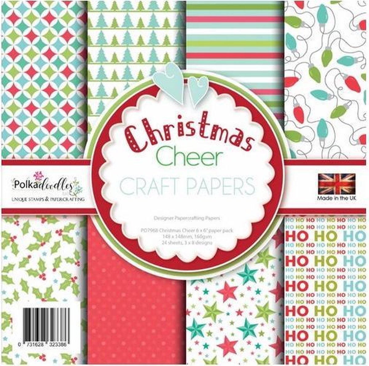 Polkadoodles Paperpack Christmas Cheer