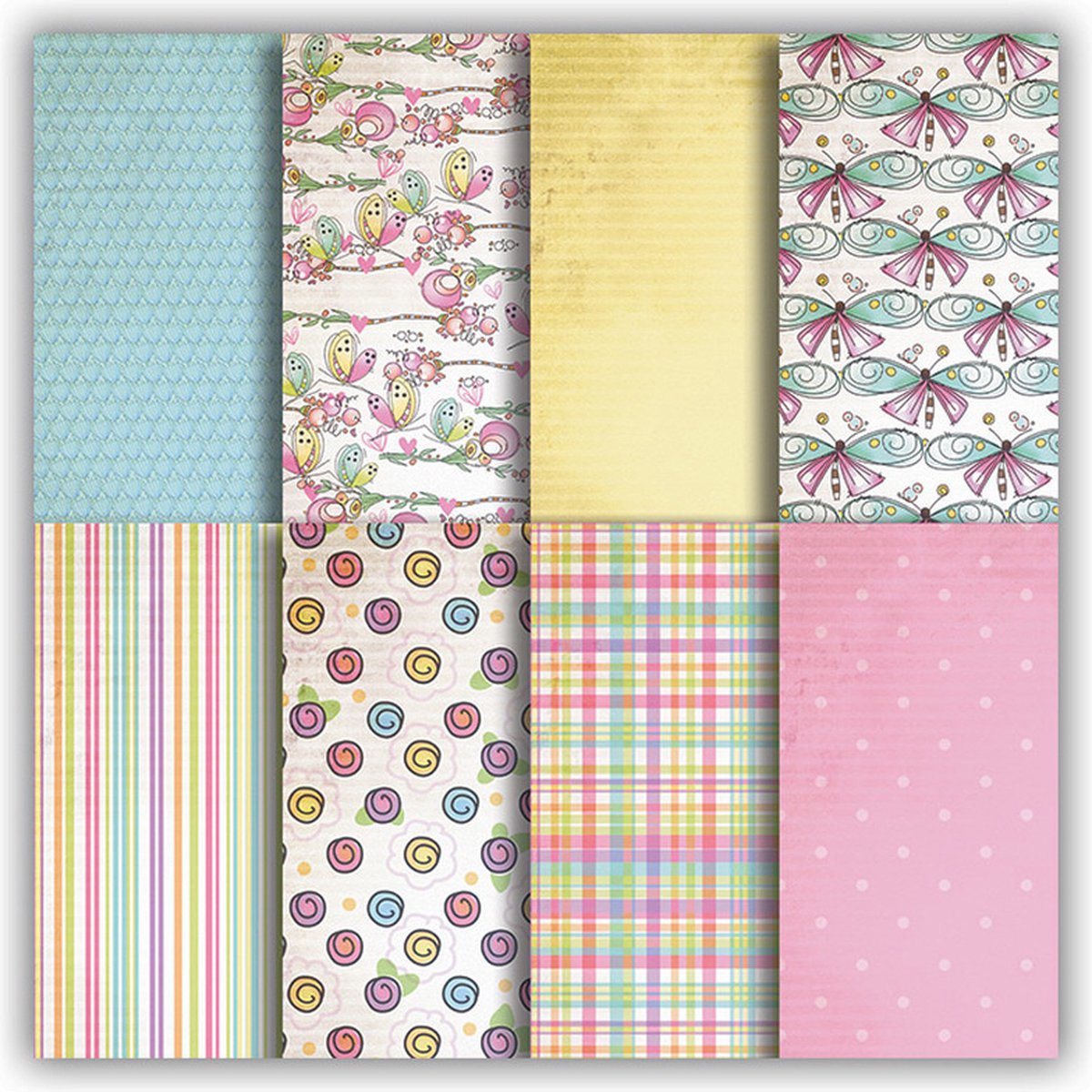 Vintage Candy 6x6 Inch Paper Pack (PD8004)