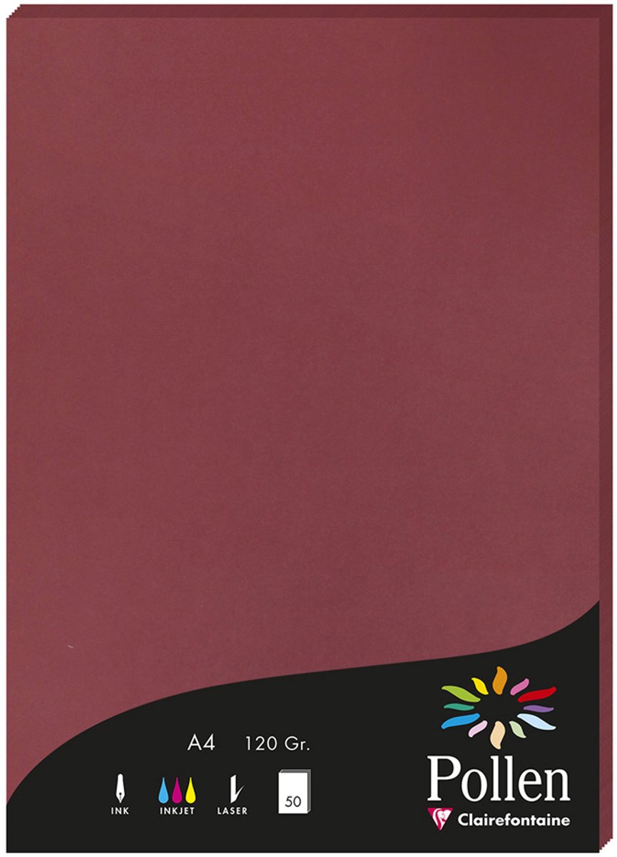 Stuifmeel van Clairefontaine Papier DIN A4, parelmoerwit