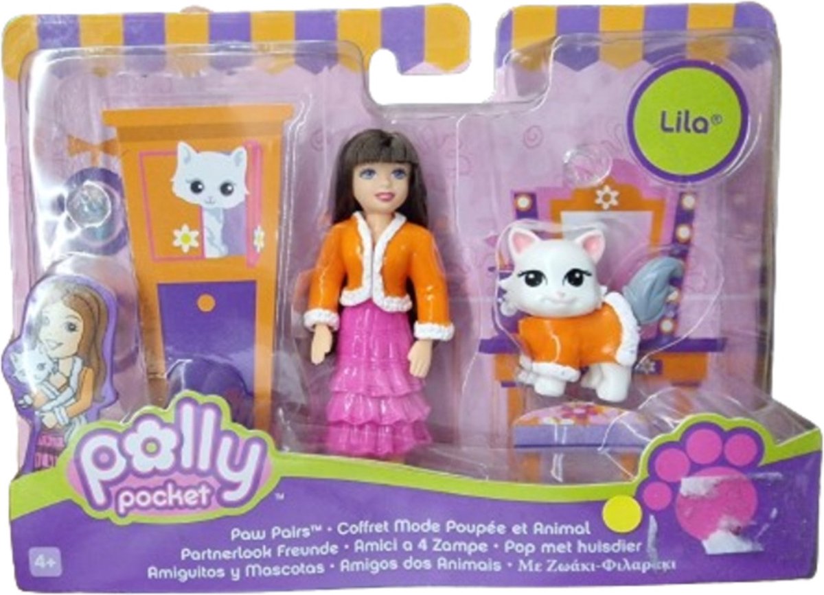 Polly Pocket Paw Pairs Lila