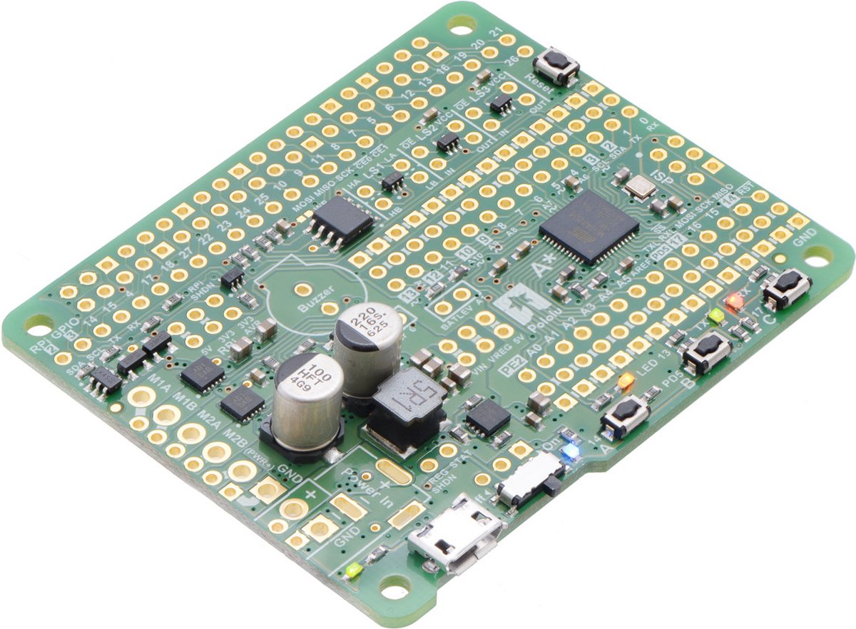 A-Star 32U4 Robot Controller SV with Raspberry Pi Bridge (SMT Components Only) Pololu 3118