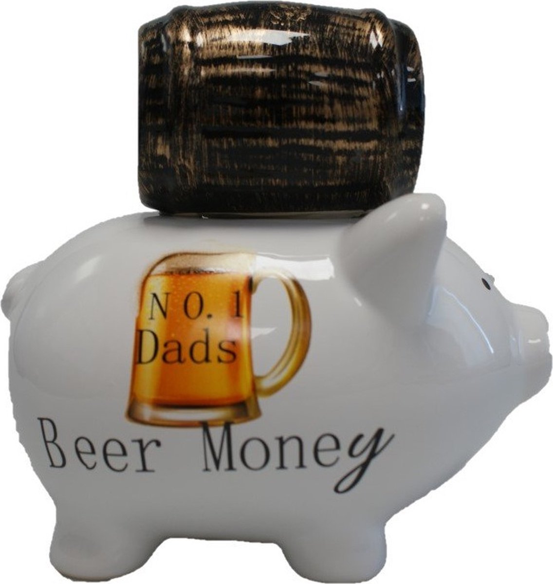 Pomme Pidou - Spaarpot - Piggies with a Mission - No.1 Dads Beer Money