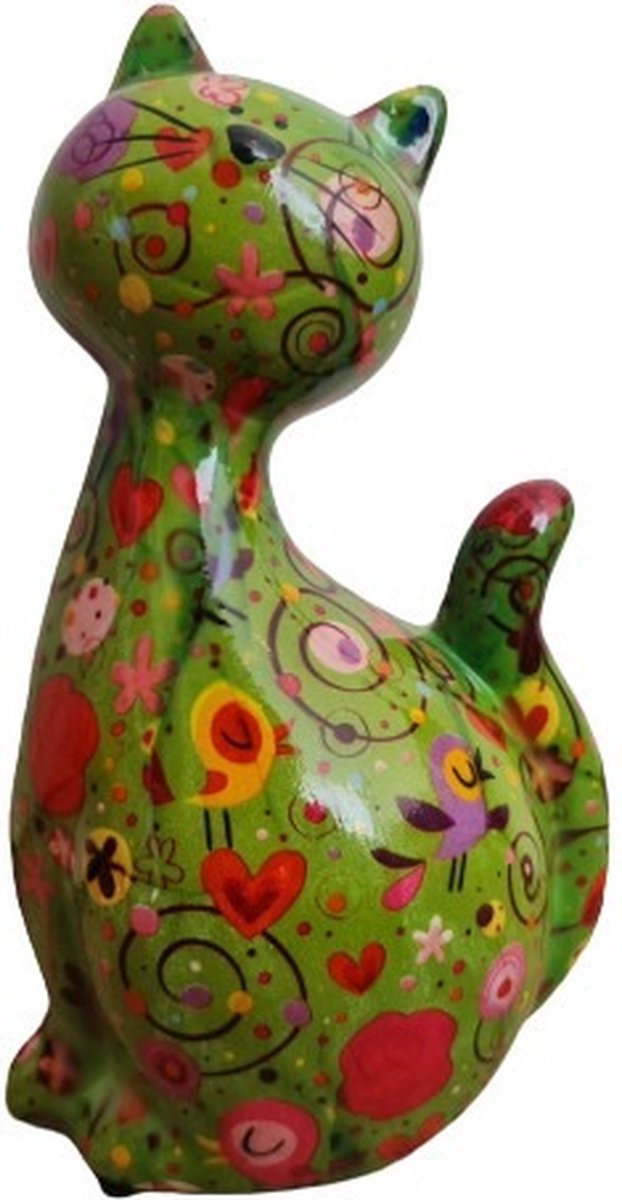 Pomme Pidou Spaarpot Kat Caramel Medium 001 (21cm)