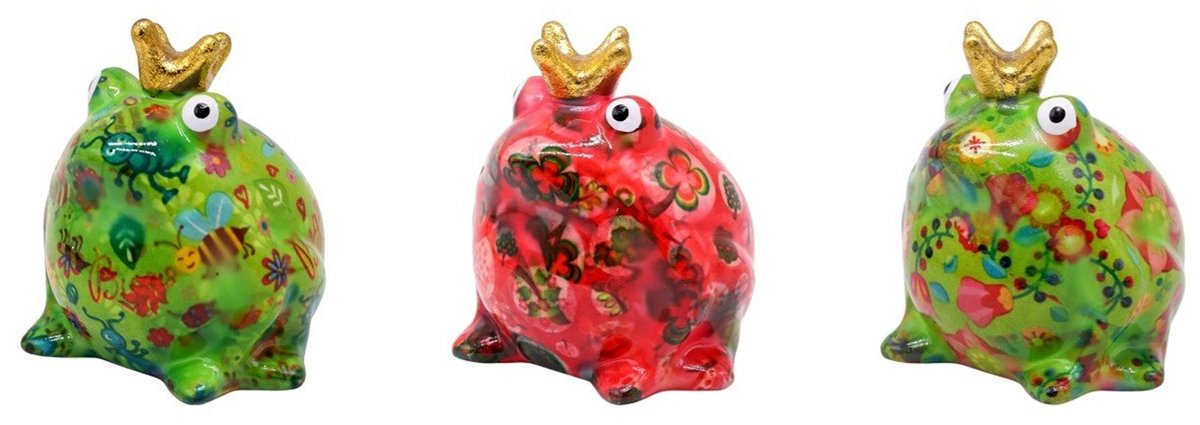 Pomme Pidou Spaarpot Kikker Freddy Pink Small (Keramiek)