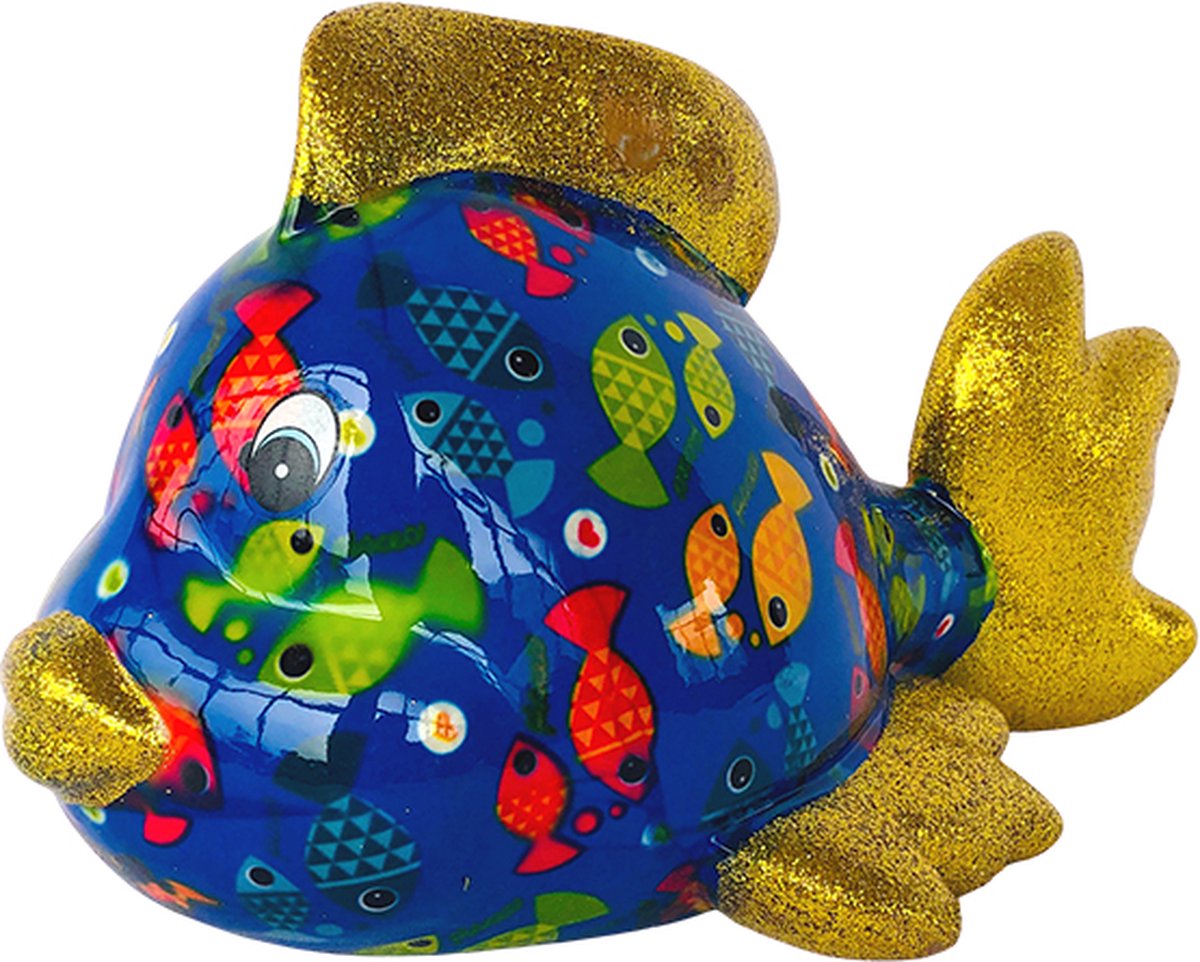 Pomme Pidou Spaarpot Vis Calypso Medium 003 (23x14x13cm - Keramiek)