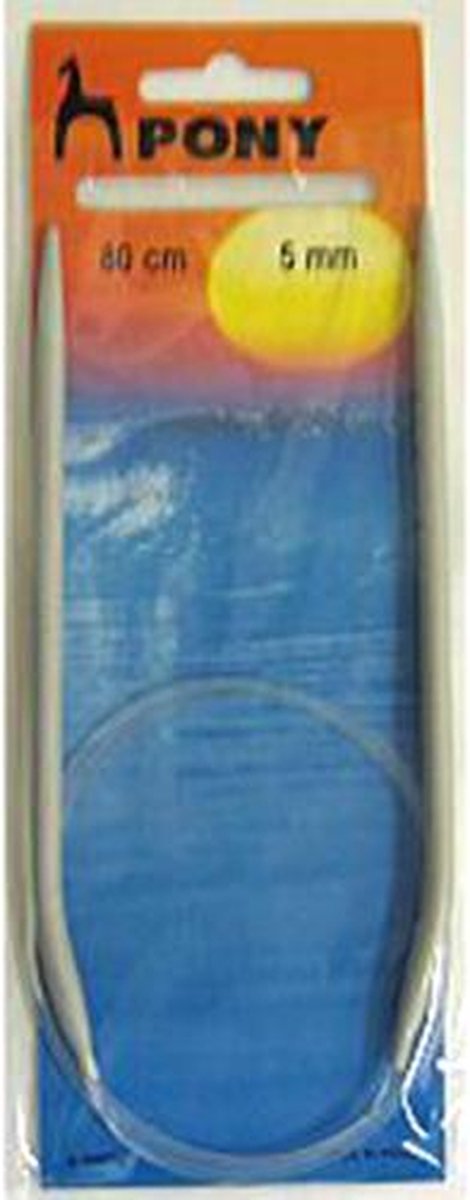 Pony Rondbreinaald 5 mm. - 80 cm