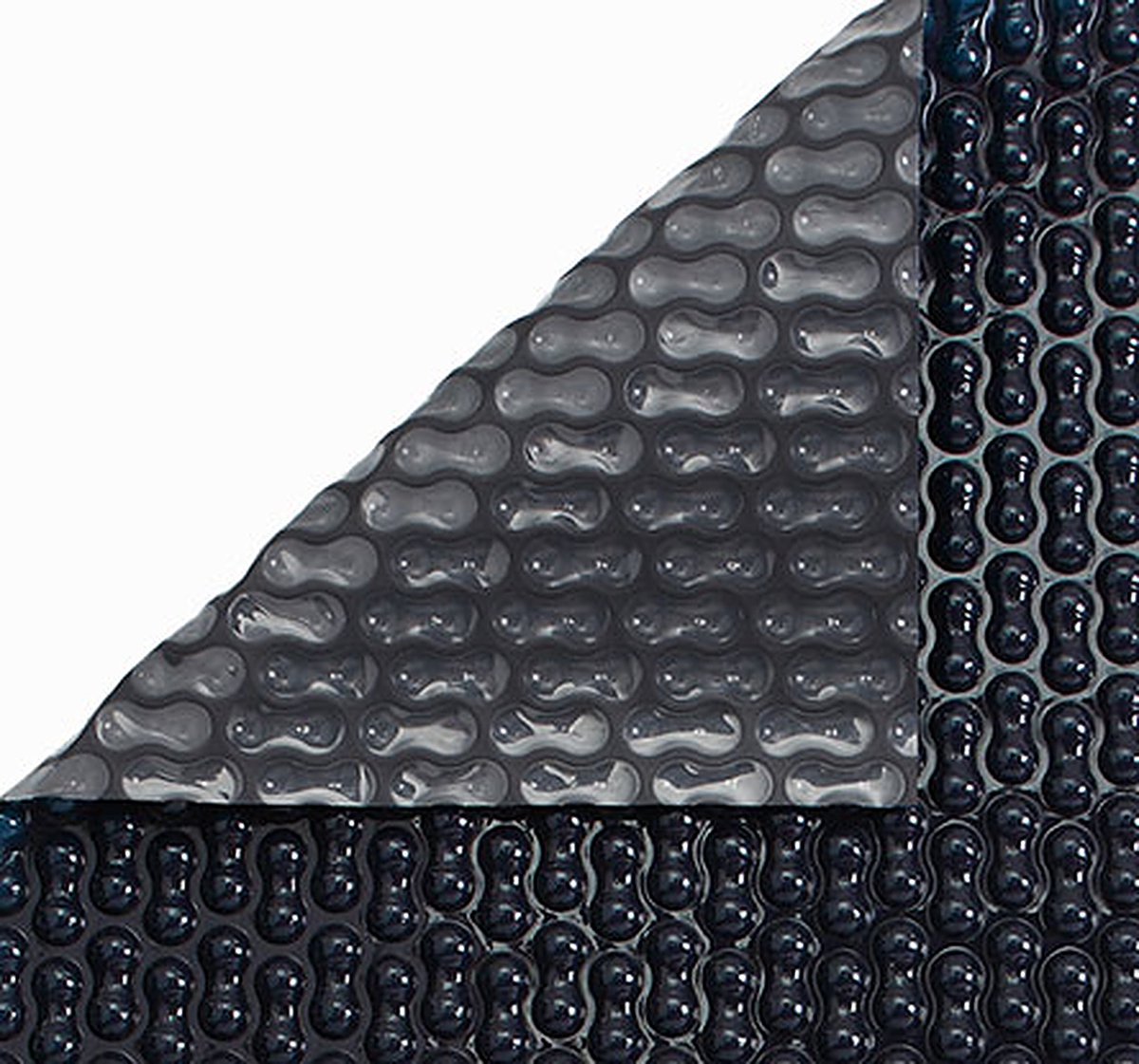 GeoBubble EnergyGuard antraciet/zwart doorschijnend - solar folie - zomerafdekking - 500μm - 4x8m